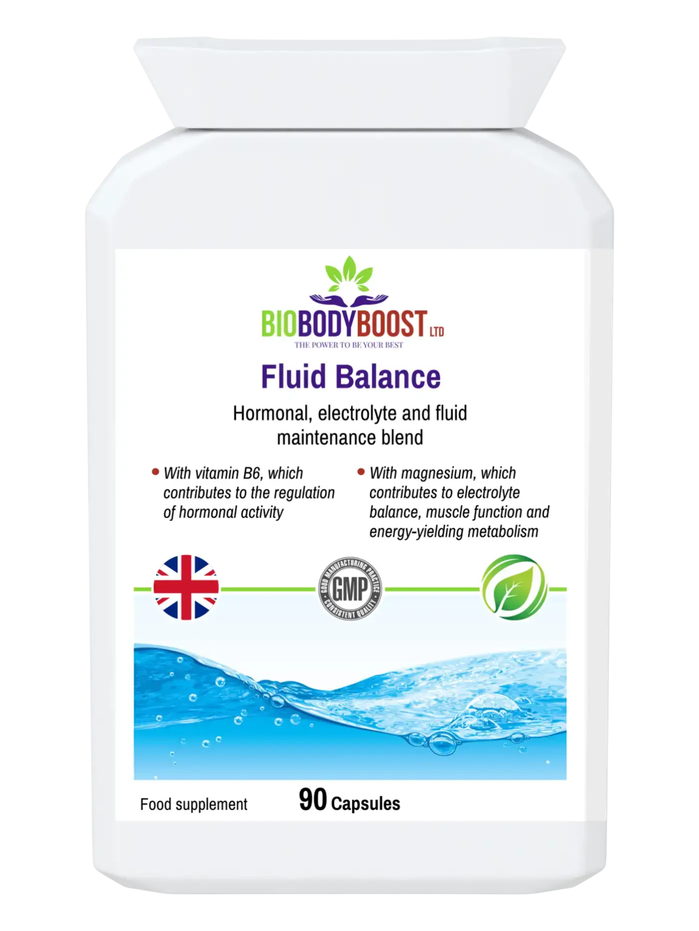 Fluid Balance - Electrolyte Hormone Water Balance Blend - Premium Vitamins & Supplements from BioBodyBoost - Just £13.99! Shop now at BioBodyBoost