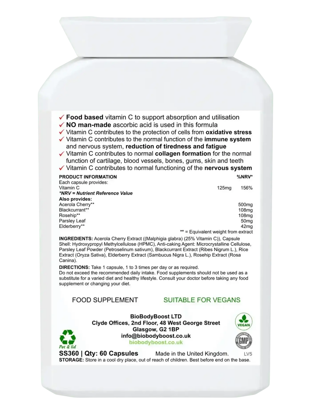 Bio-C - Non-acidic Food Form Vitamin C - Vitamins & Supplements