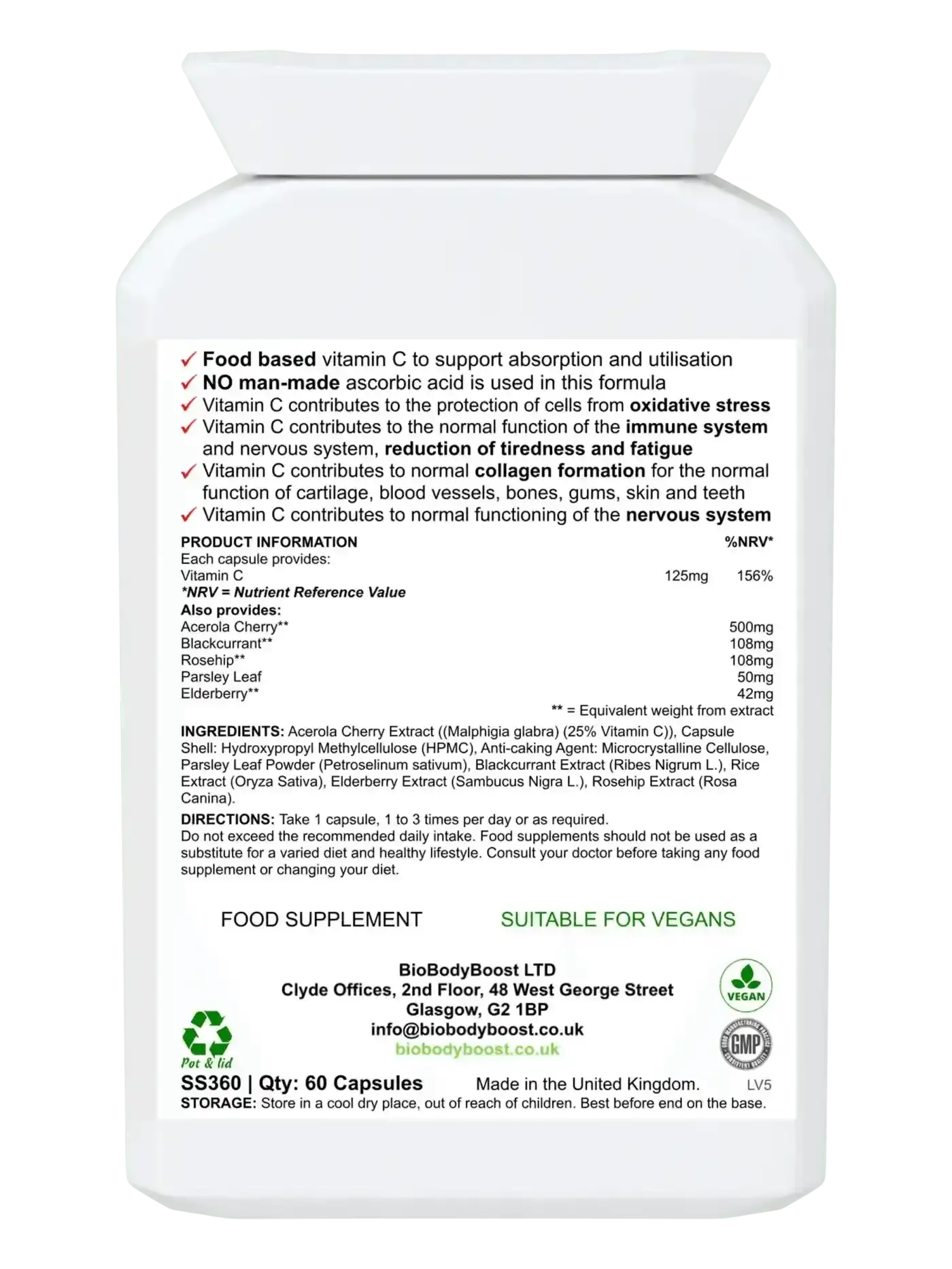 Bio-C - Non-acidic Food Form Vitamin C - Vitamins & Supplements