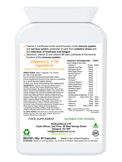 ImmuneBoost - Vitamin C Complex - Vitamins & Supplements