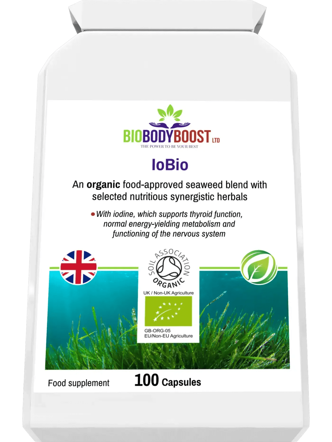 IoBio - Organic Seaweed Herbal Combination - BioBodyBoost