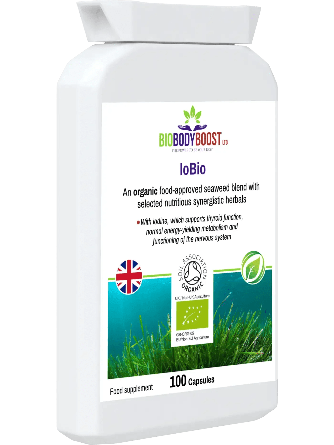 IoBio - Organic Seaweed Herbal Combination - BioBodyBoost