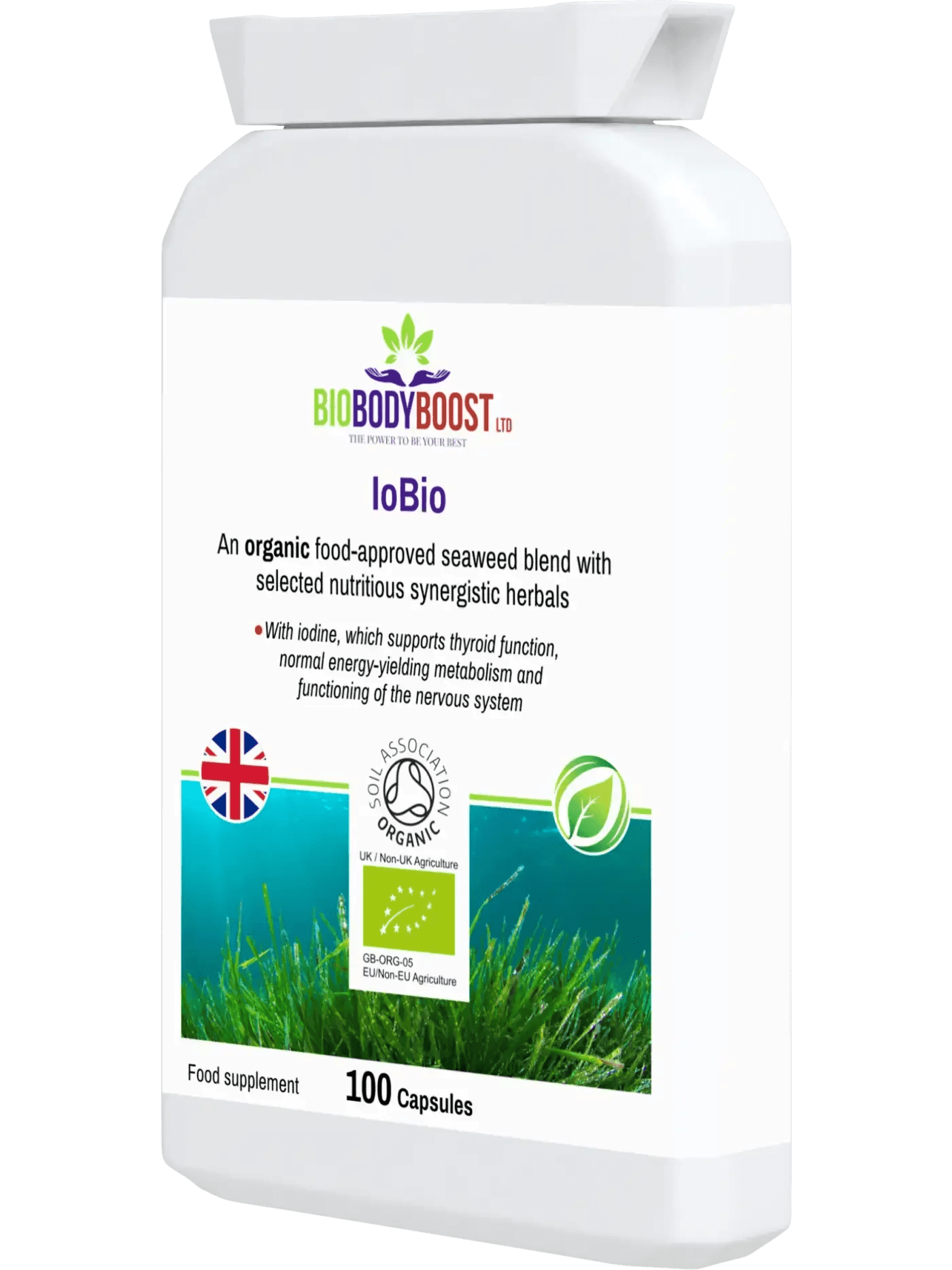 IoBio - Organic Seaweed Herbal Combination - BioBodyBoost