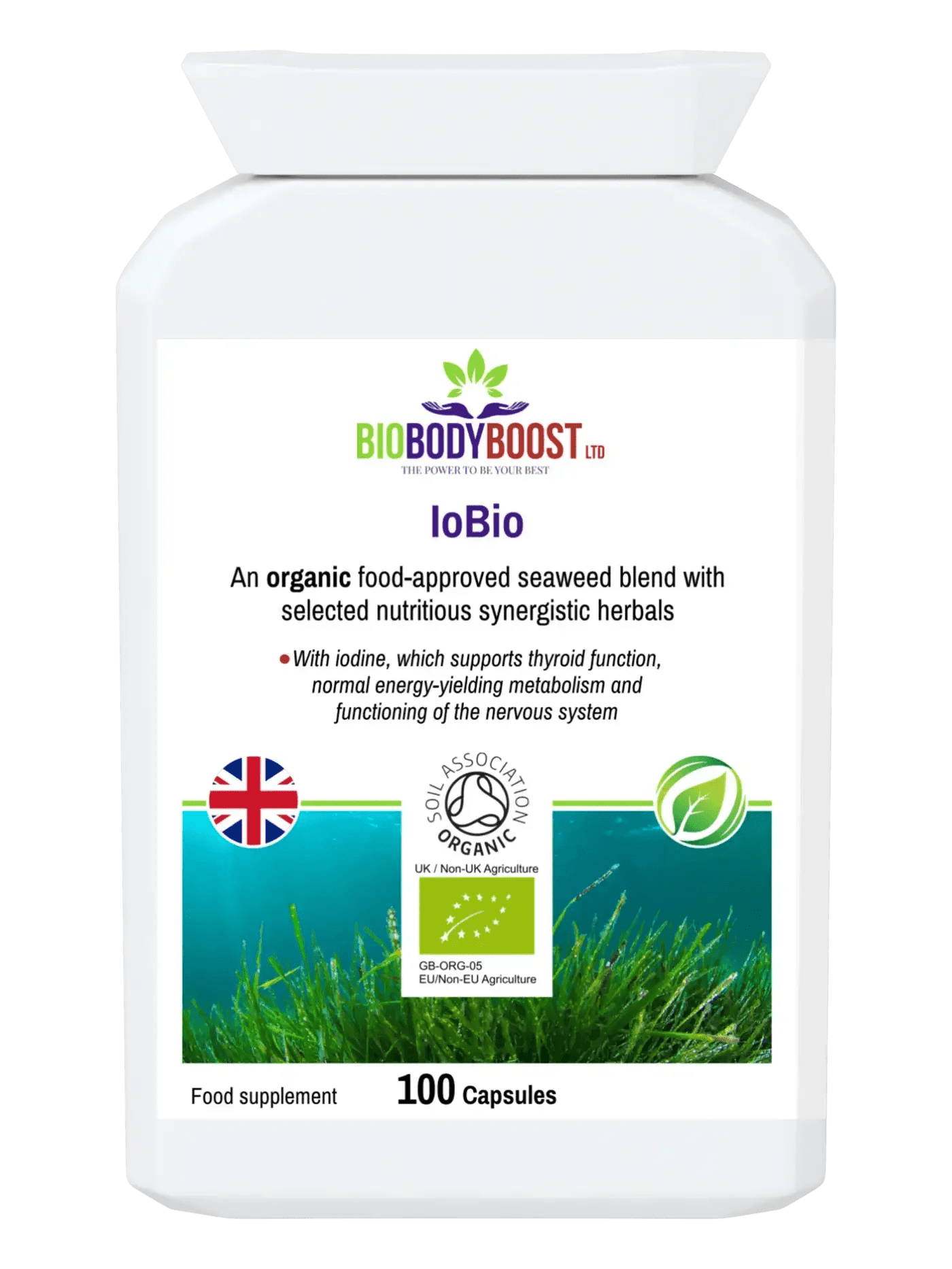 IoBio - Organic Seaweed Herbal Combination - BioBodyBoost