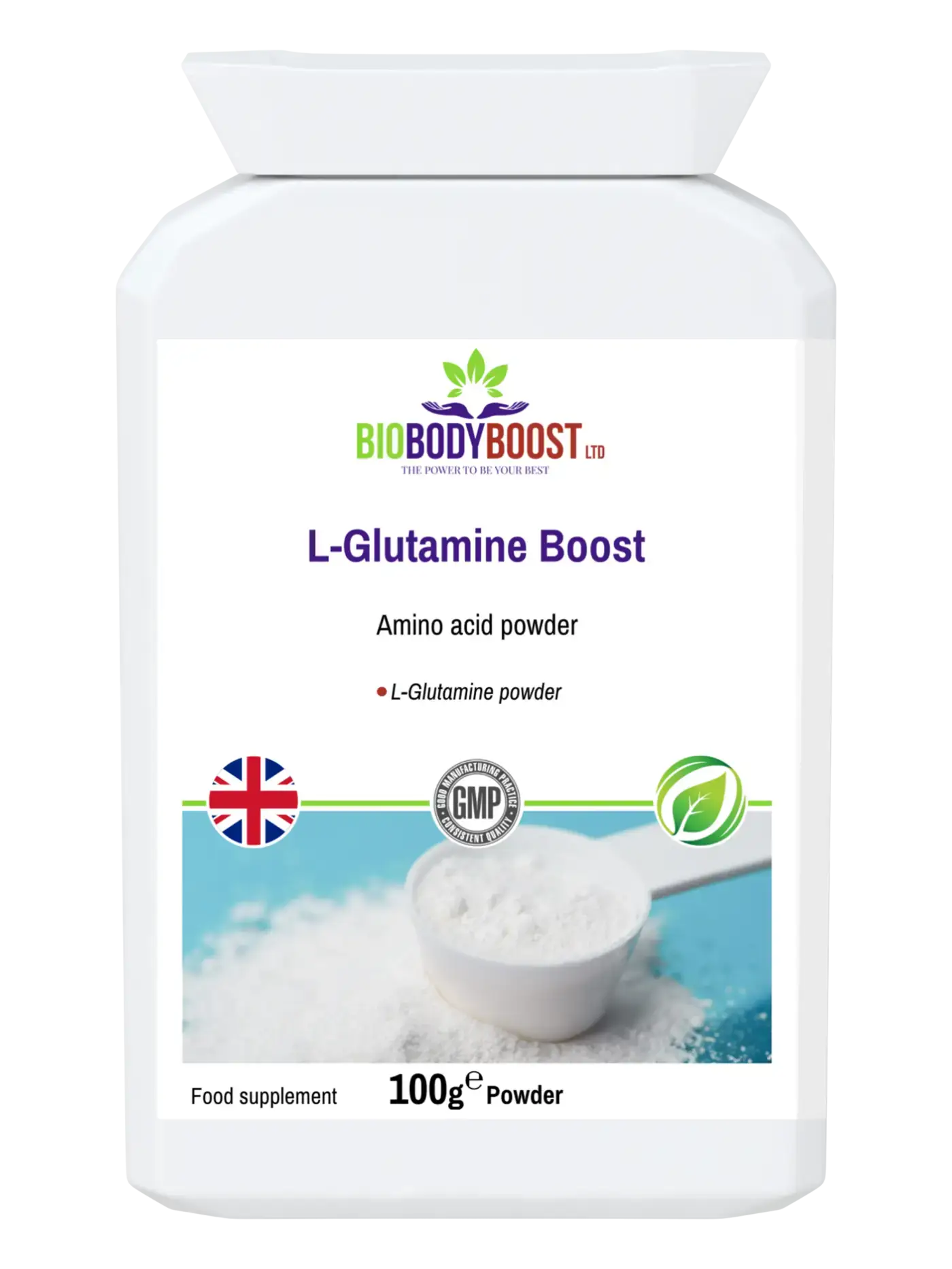 L-Glutamine Boost - Premium Vitamins & Supplements from BioBodyBoost - Just £11.99! Shop now at BioBodyBoost