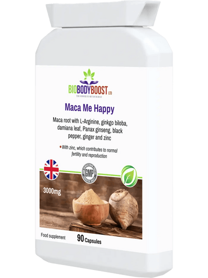 Maca Me Happy - Root Herbs and Minerals - Vitamins & Supplements