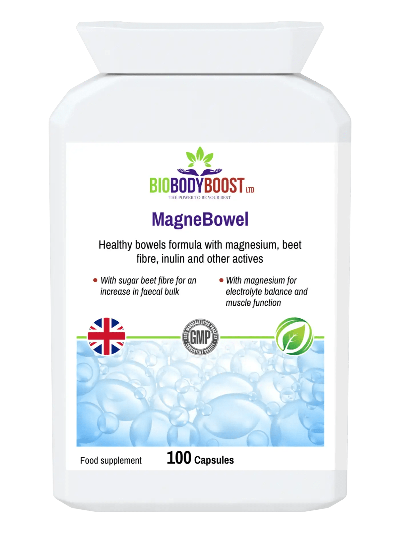 MagneBowel - Magnesium Cleanse & Detox Formula - Digestive Supplements