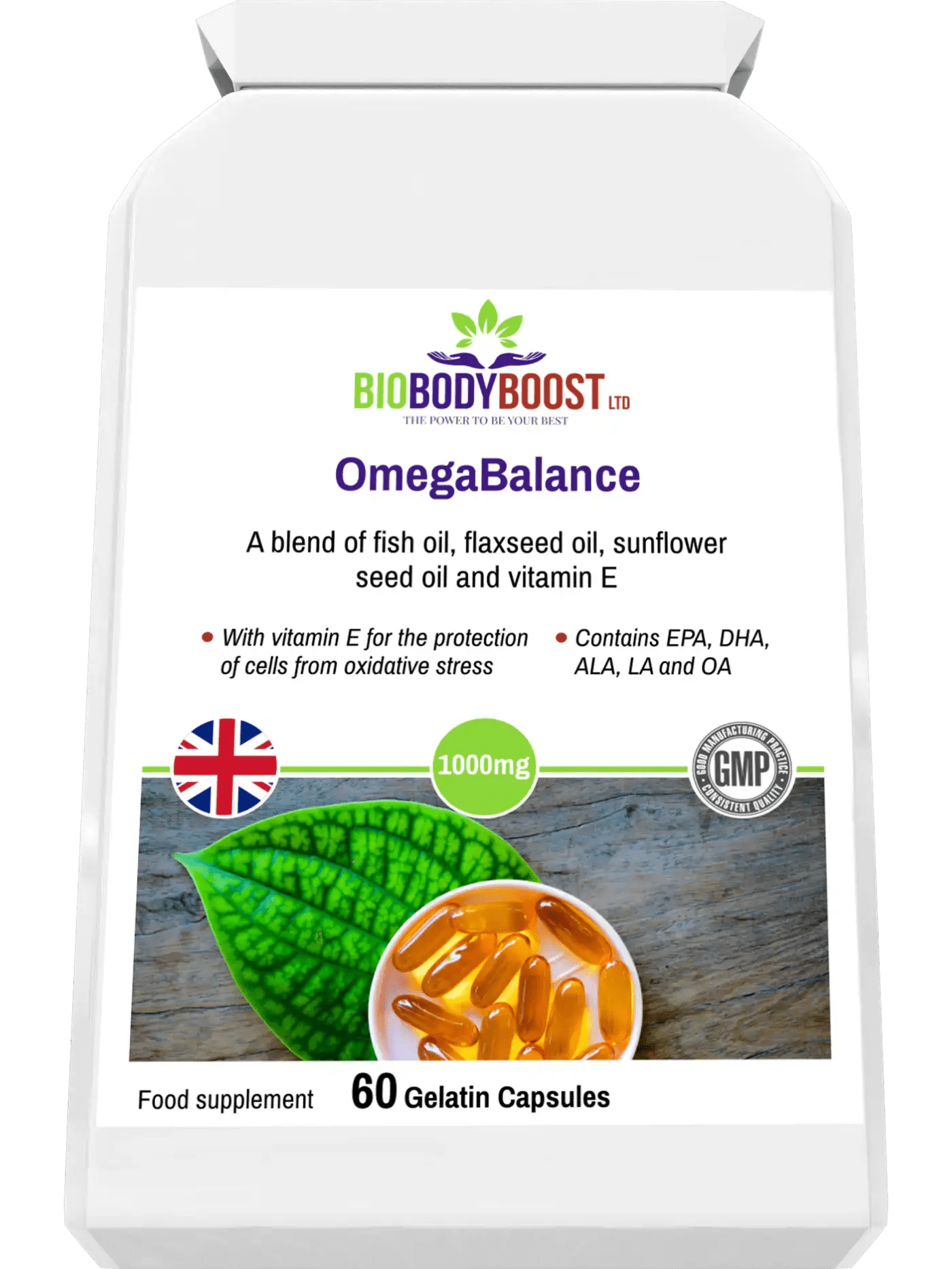 OmegaBalance - Omega 3 6 9 Oils Blend - Fatty Acids