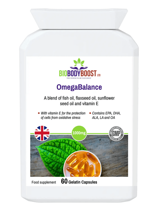 OmegaBalance - Omega 3, 6, 9 Oils Blend - BioBodyBoost