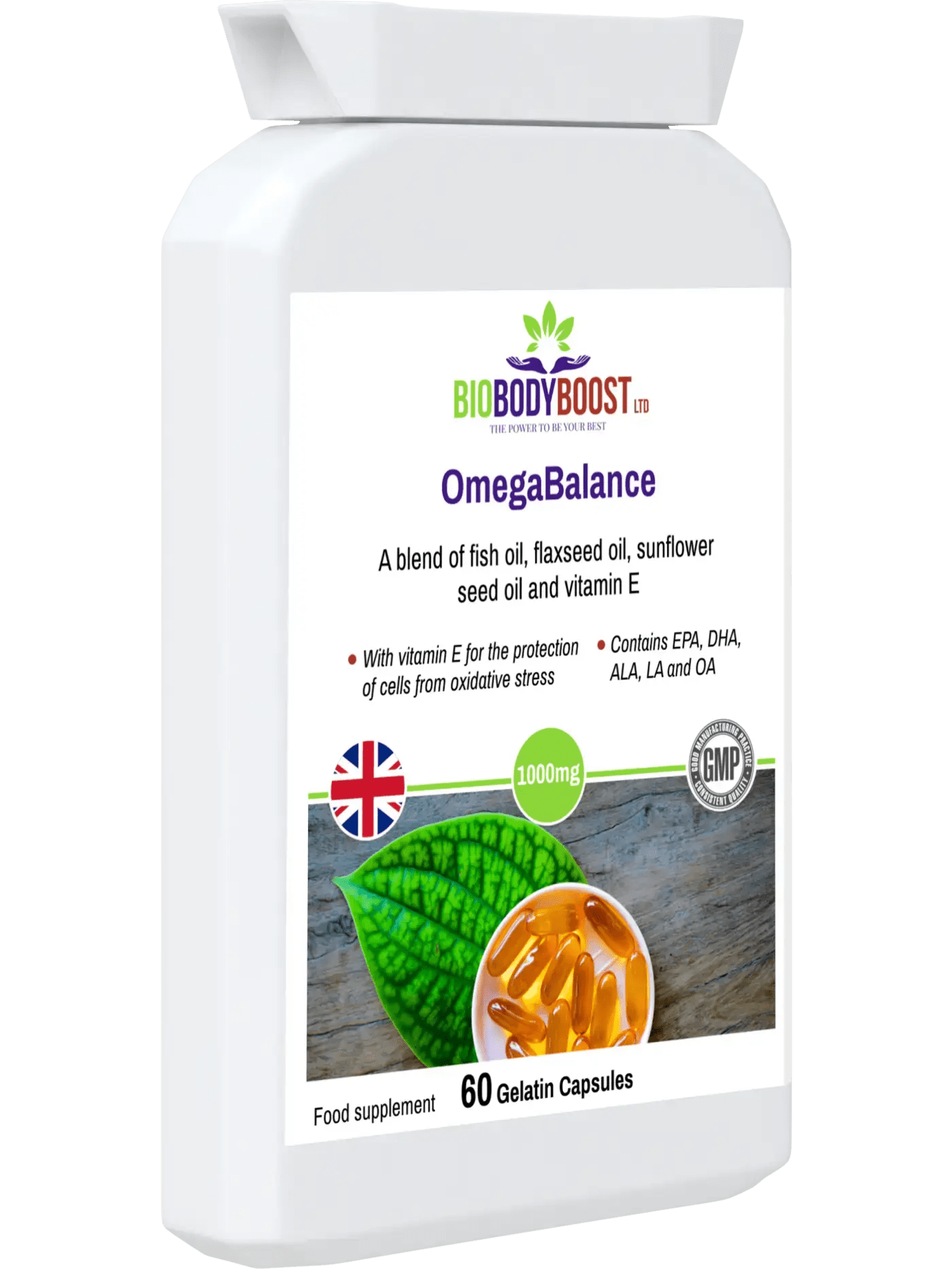 OmegaBalance - Omega 3 6 9 Oils Blend - Fatty Acids