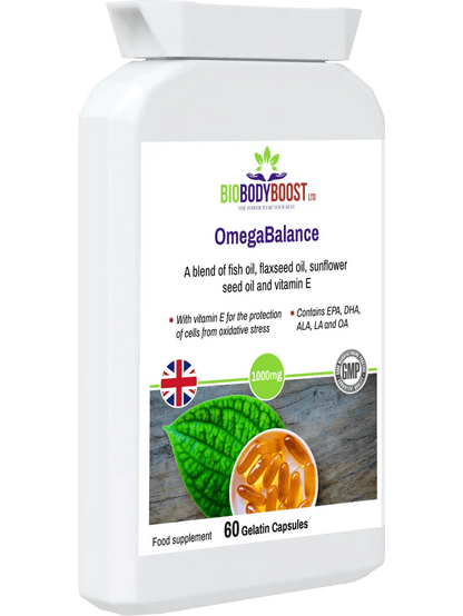 OmegaBalance - Omega 3, 6, 9 Oils Blend - BioBodyBoost