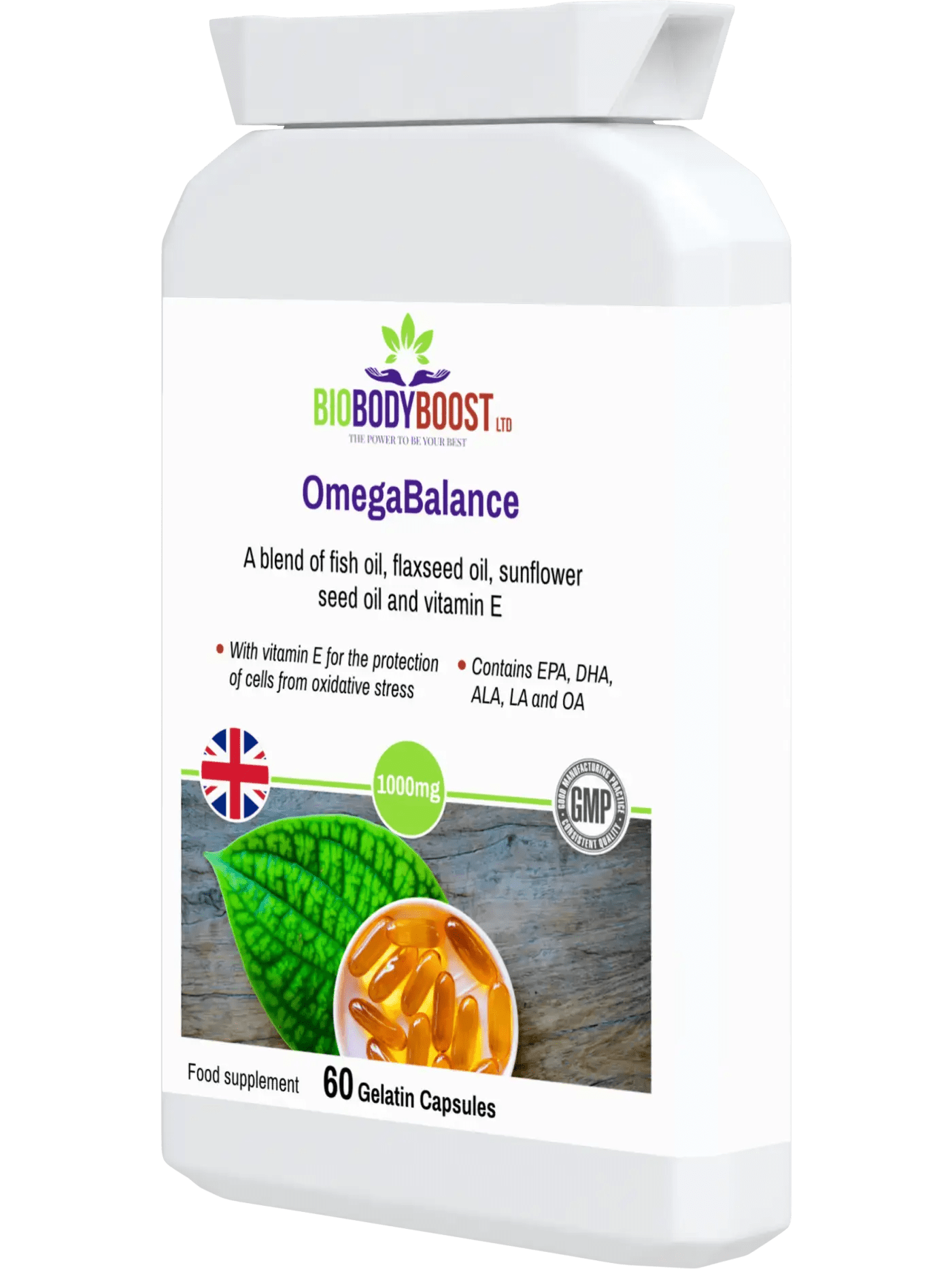 OmegaBalance - Omega 3 6 9 Oils Blend - Fatty Acids