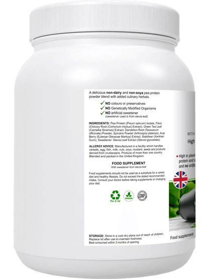 PeaPro - High Protein Pea Powder - BioBodyBoost