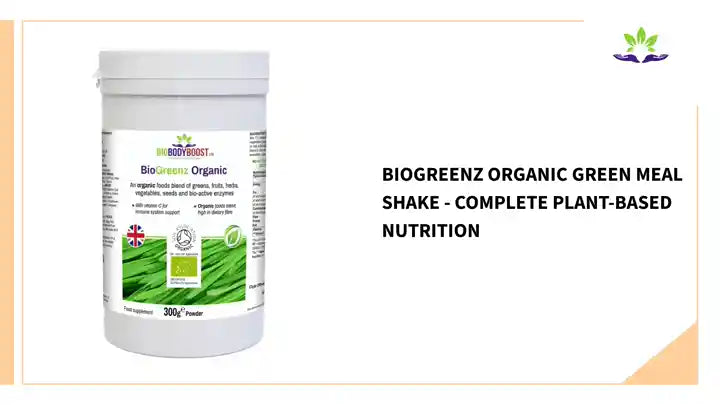 BioGreenz Organic Green Meal Shake - Complete Plant-Based Nutrition by@Outfy