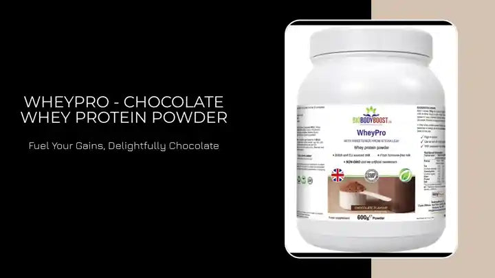 WheyPro - Chocolate Whey Protein Powder by@Outfy