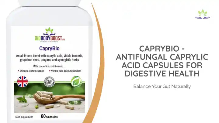 CapryBio - Antifungal Caprylic Acid Capsules for Digestive Health by@Outfy