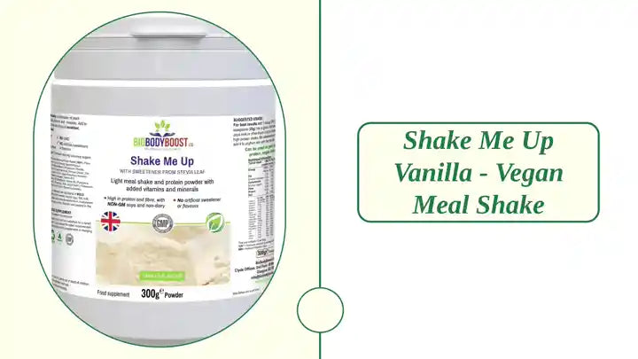 Shake Me Up Vanilla - Vegan Meal Shake by@Outfy