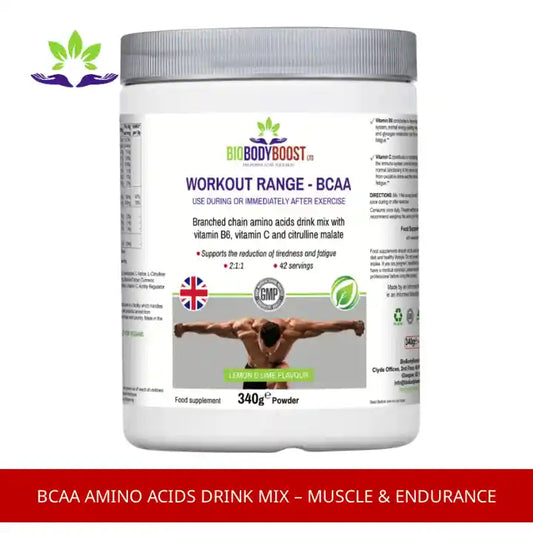 BCAA Amino Acids Drink Mix &ndash; Muscle &amp; Endurance by@Outfy