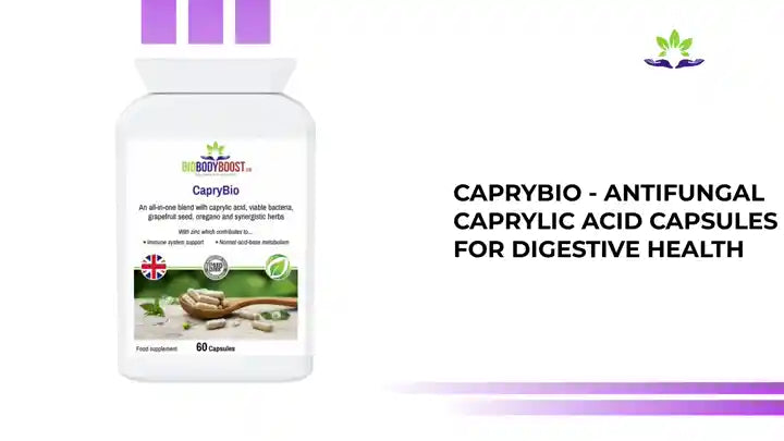 CapryBio - Antifungal Caprylic Acid Capsules for Digestive Health by@Outfy