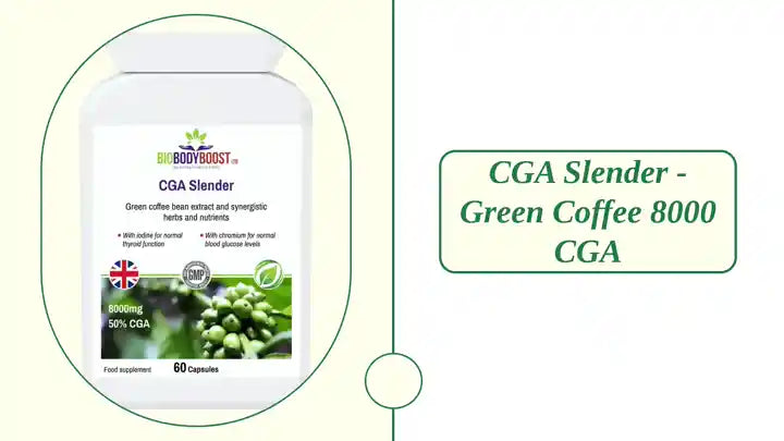 CGA Slender - Green Coffee 8000 CGA by@Outfy