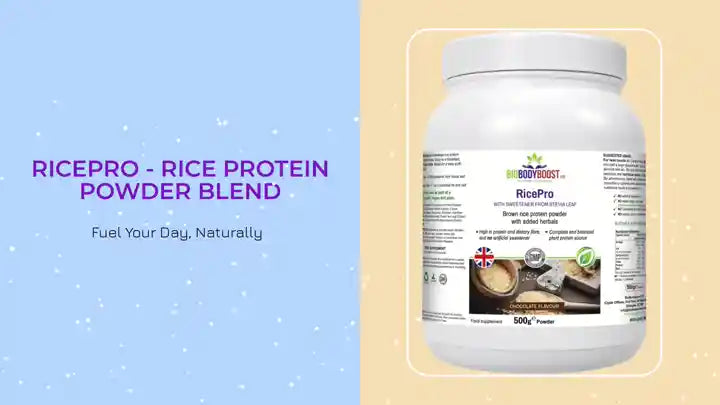 RicePro - Rice Protein Powder Blend by@Outfy