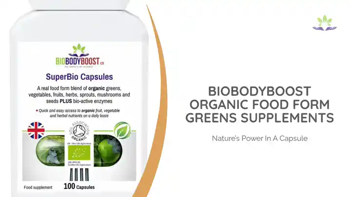 BioBodyBoost Organic Food Form Greens Supplements by@Outfy
