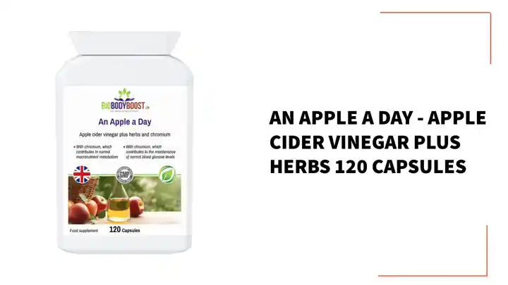 An Apple a Day - Apple Cider Vinegar Plus Herbs 120 Capsules by@Outfy