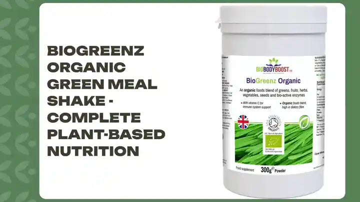 BioGreenz Organic Green Meal Shake - Complete Plant-Based Nutrition by@Outfy
