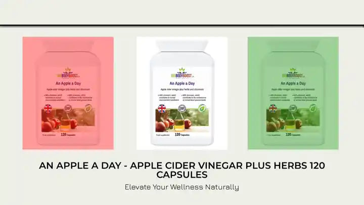 An Apple a Day - Apple Cider Vinegar Plus Herbs 120 Capsules by@Outfy