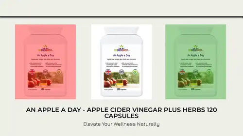 An Apple a Day - Apple Cider Vinegar Plus Herbs 120 Capsules by@Outfy