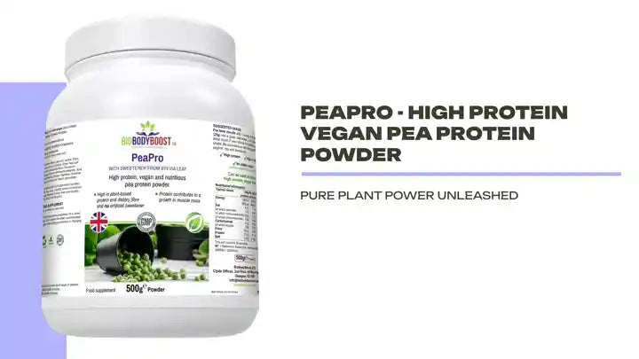 PeaPro - High Protein Vegan Pea Protein Powder by@Outfy