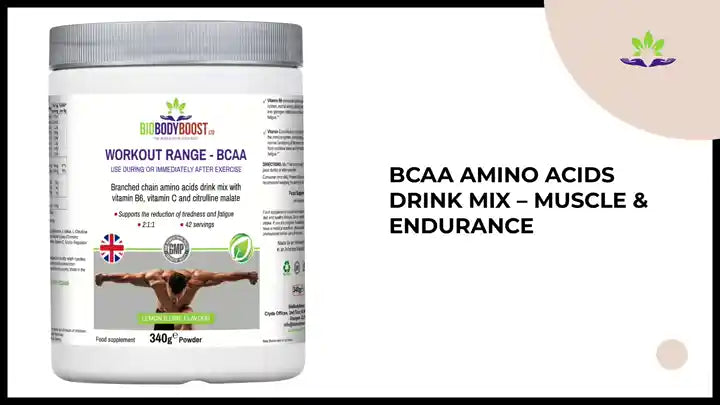 BCAA Amino Acids Drink Mix &ndash; Muscle &amp; Endurance by@Outfy
