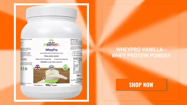 WheyPro Vanilla - Whey Protein Powder by@Outfy