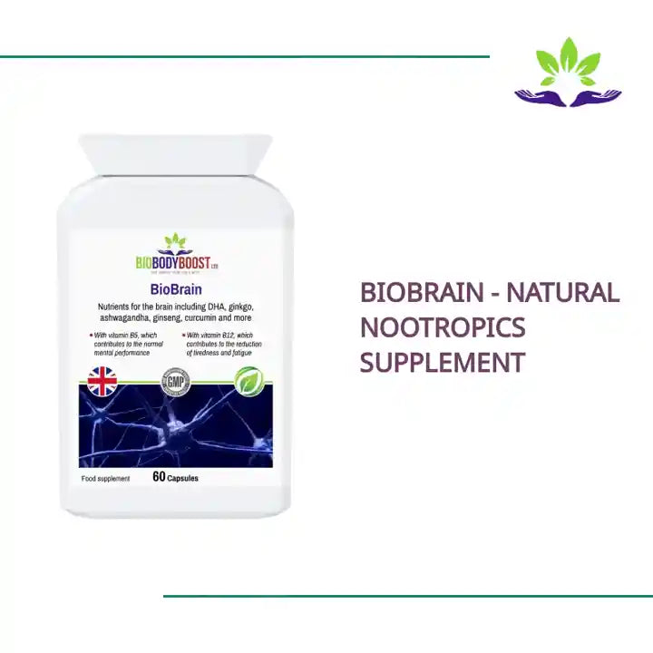 BioBrain - Natural Nootropics Supplement by@Outfy