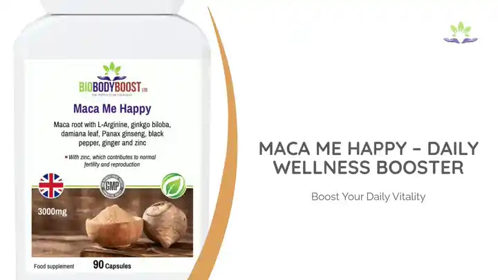 Maca Me Happy &ndash; Daily Wellness Booster by@Outfy