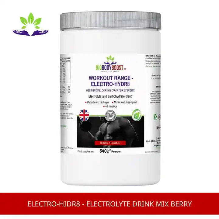 Electro-Hidr8 - Electrolyte Drink Mix Berry by@Outfy