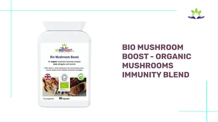 Bio Mushroom Boost - Organic Mushrooms Immunity Blend by@Outfy