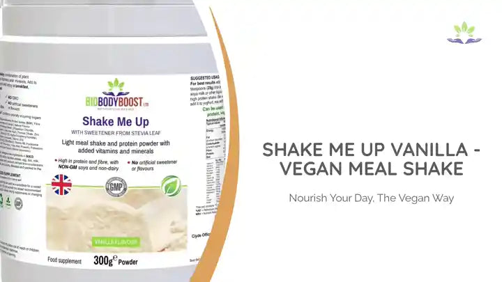 Shake Me Up Vanilla - Vegan Meal Shake by@Outfy