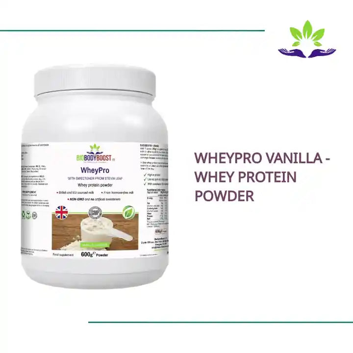 WheyPro Vanilla - Whey Protein Powder by@Outfy