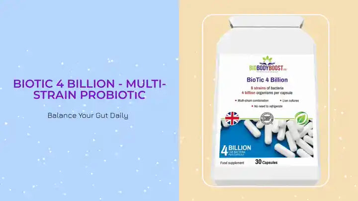 BioTic 4 Billion - Multi-Strain Probiotic by@Outfy