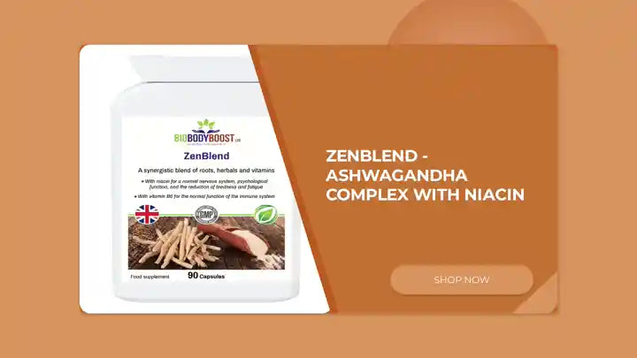 ZenBlend - Ashwagandha Complex with Niacin by@Outfy