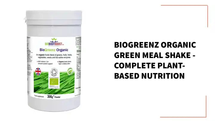 BioGreenz Organic Green Meal Shake - Complete Plant-Based Nutrition by@Outfy