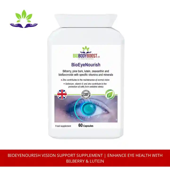 BioEyeNourish Vision Support Supplement | Enhance Eye Health with Bilberry &amp; Lutein by@Outfy