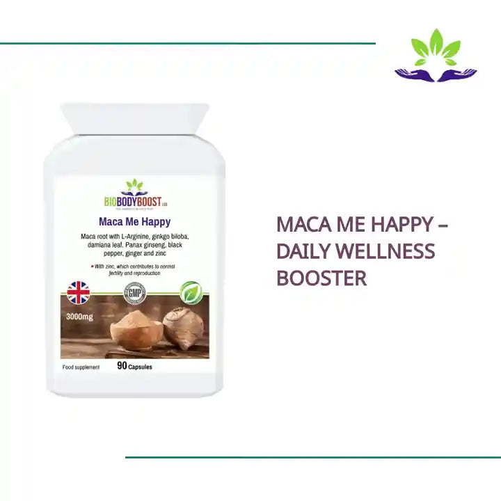 Maca Me Happy &ndash; Daily Wellness Booster by@Outfy