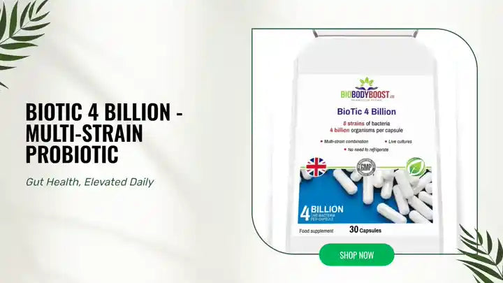 BioTic 4 Billion - Multi-Strain Probiotic by@Outfy