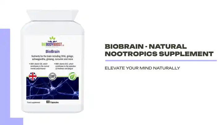 BioBrain - Natural Nootropics Supplement by@Outfy
