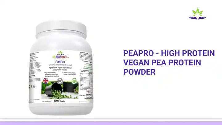 PeaPro - High Protein Vegan Pea Protein Powder by@Outfy