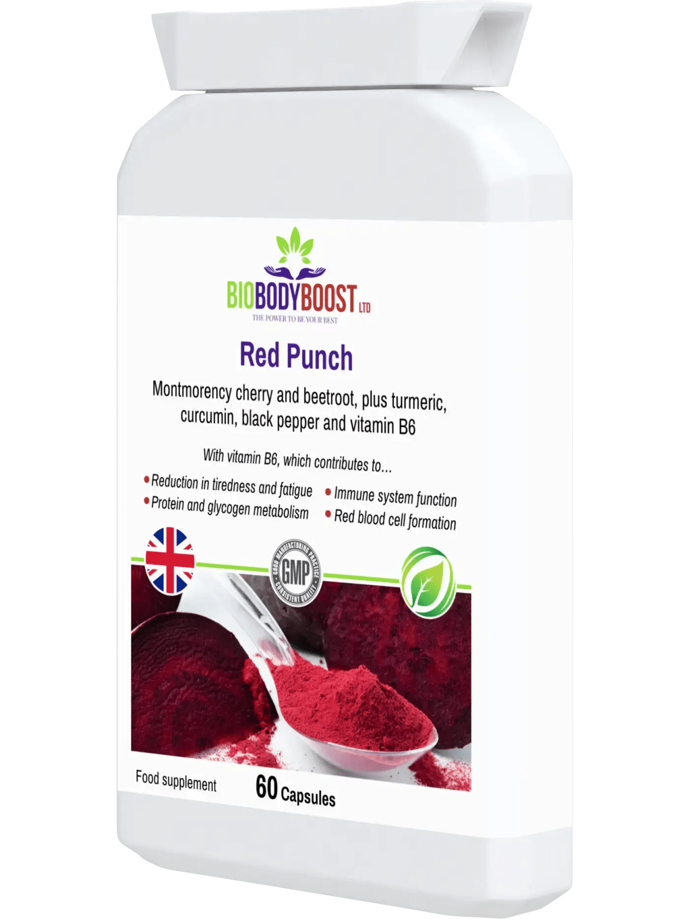 Red Punch - Beetroot and Cherry Supplement - Food