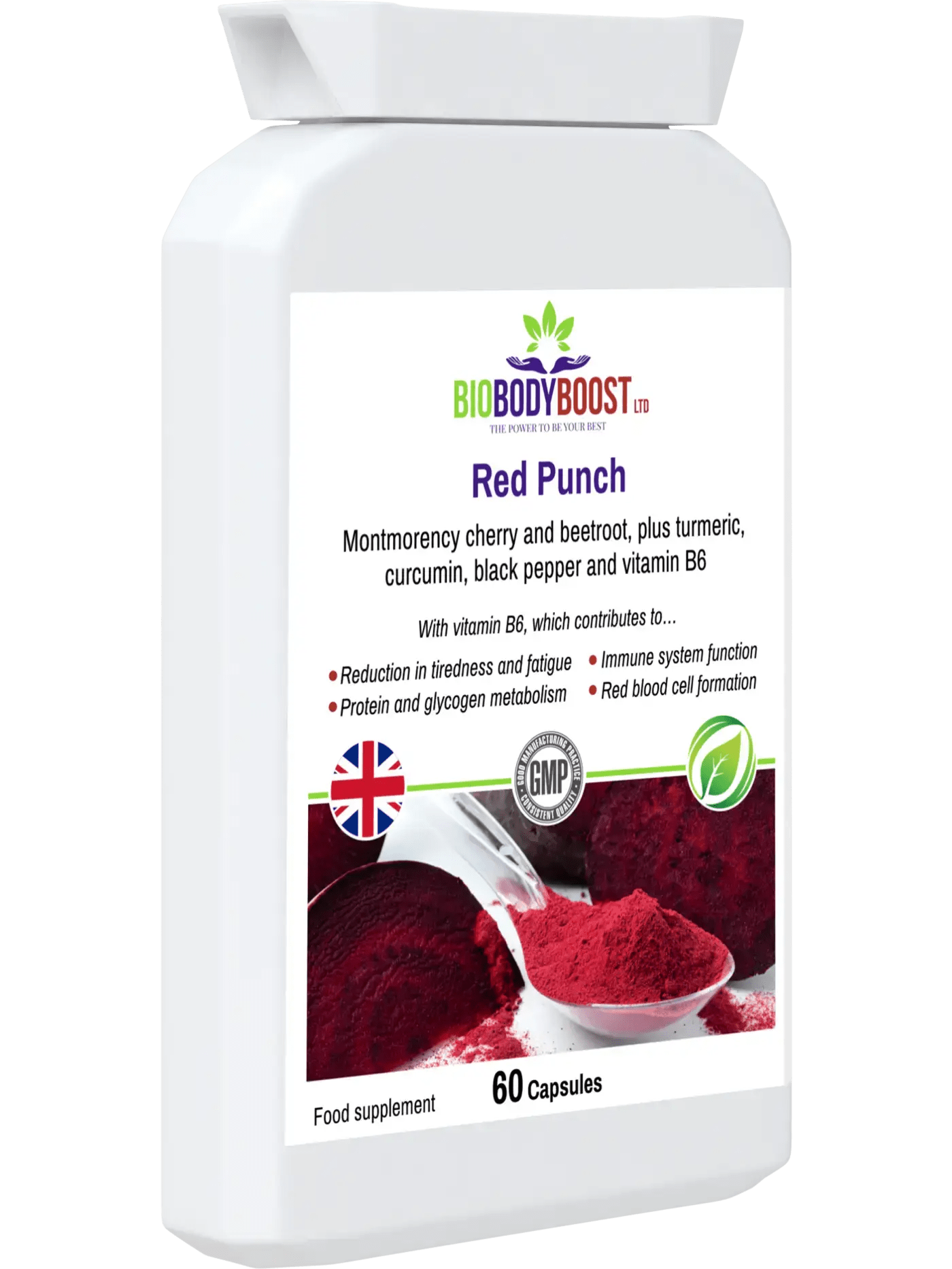 Red Punch - Beetroot and Cherry Supplement - Food