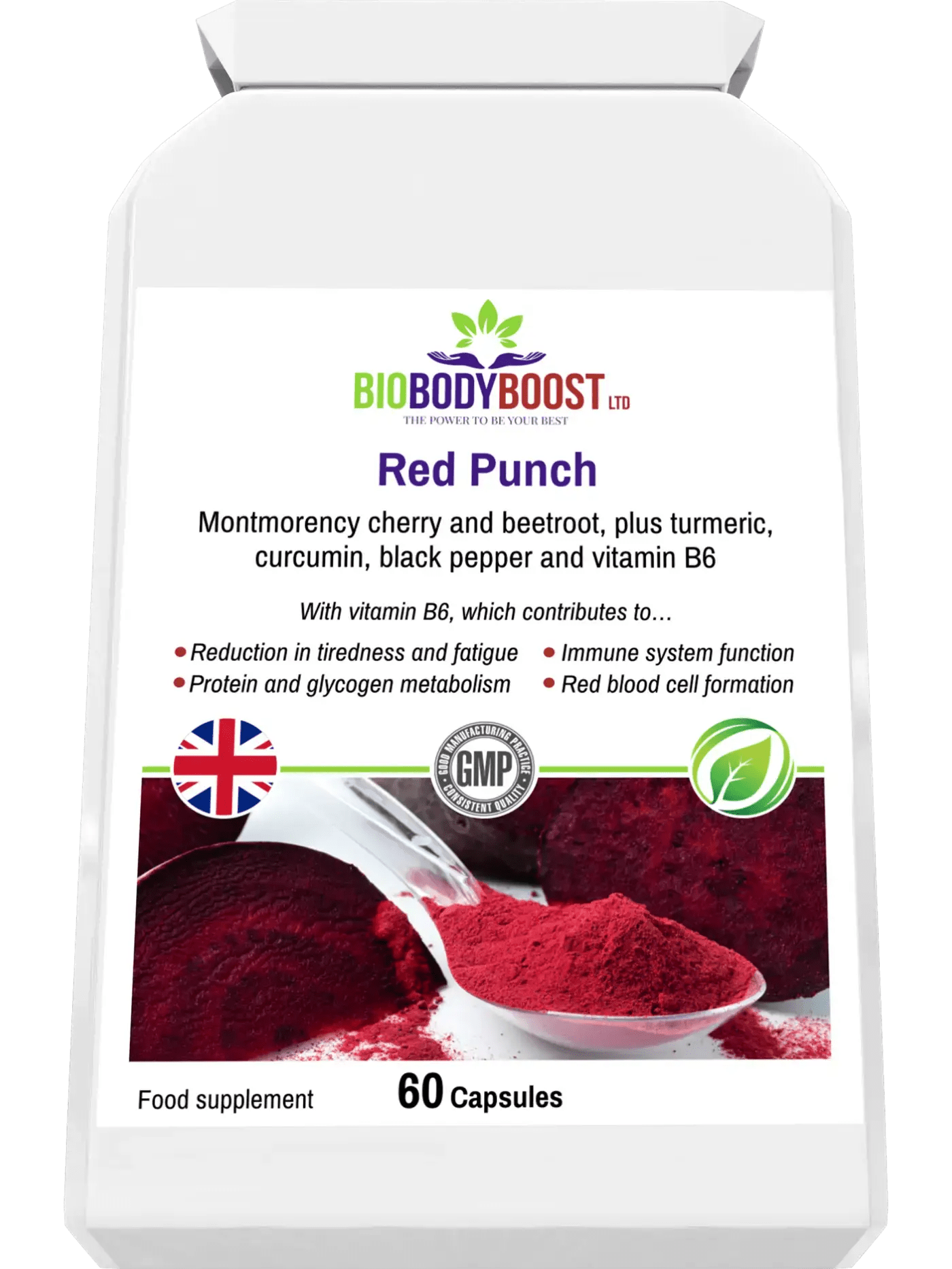 Red Punch - Beetroot and Cherry Supplement - Food